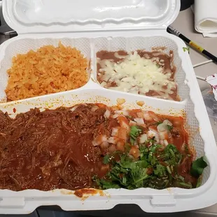 Birria platter