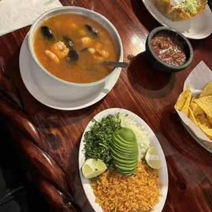 sopa de mariscos