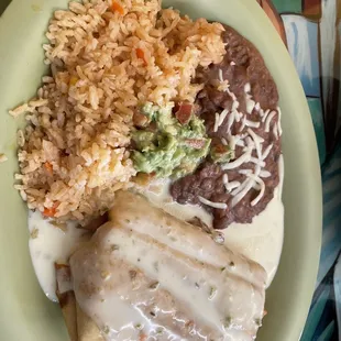 Chicken chimichanga