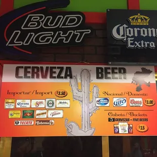 Beer list