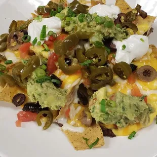 nachos, food