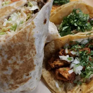 tacos, food