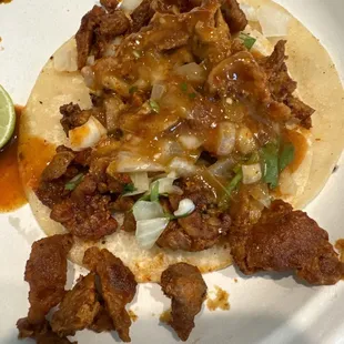Chorizo taco