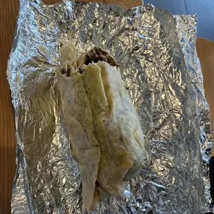 Carne asada burrito