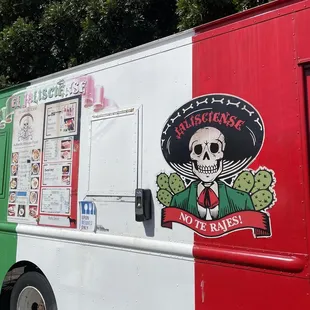 a mexican food truck