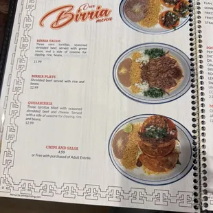 chicken wings and fried chicken, menu