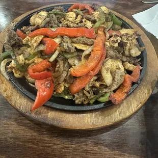 Fajitas trio, double