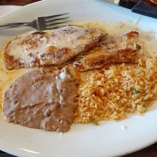 Pollo Con Queso