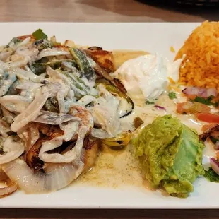 Shrimp pablano