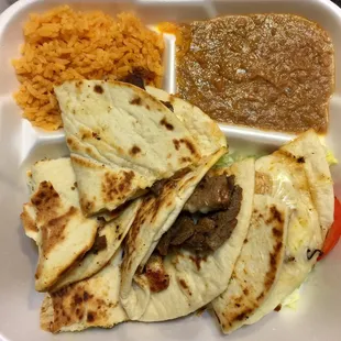 Quesadilla plate.....
