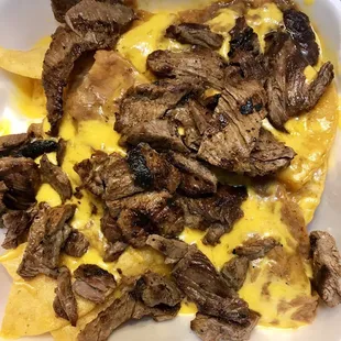 Shrimp Chicken Beef Fajita Plate