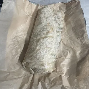 Chorizo burrito