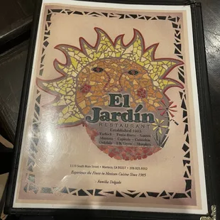 Menu update as of 09/06/22