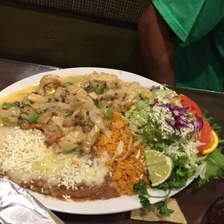 Pollo con Queso