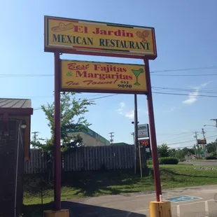 The restaurant front