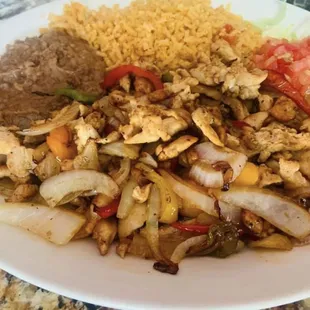 Chicken Fajita Plate