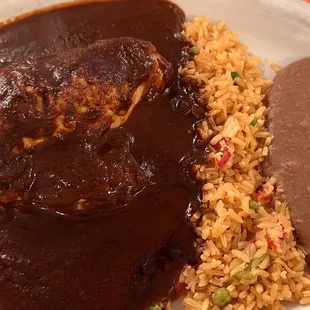 Chicken in mole - Amazing!!