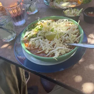 Posole and margaritas