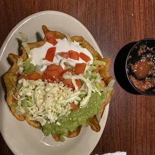 Chicken taco salad