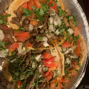 Tacos De Carne Asada (beef tacos)