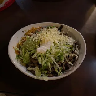 Burrito Bowl with Steak