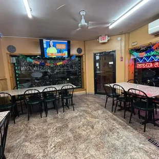 inside