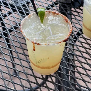 Spicy marg, they fall it "Jose's Special"