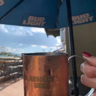 Moscow Mule and best Churros we've ever had