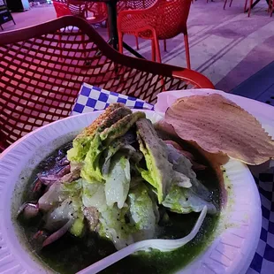 Aguachile Tostada