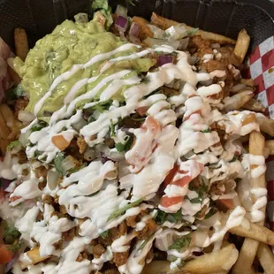 Carne asada fries