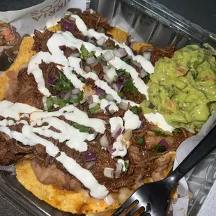 birria nachos