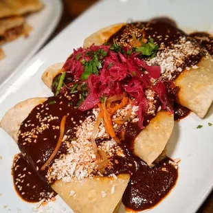 Enchiladas de Mole