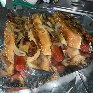 American hotdogs