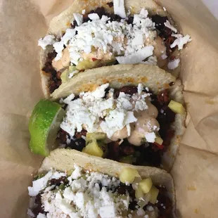 chorizo tacos