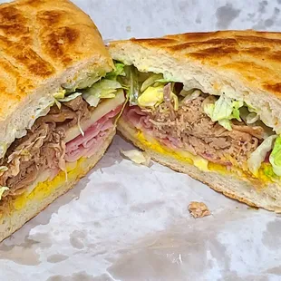 Cuban Sandwich! Nice portion of meat and very flavorful!