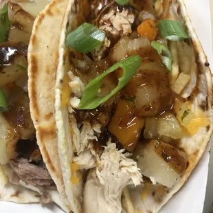 Chicken tacos