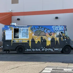 Sometimes in front of Brooklyn Center Home Depot