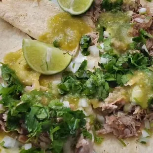 a plate of food