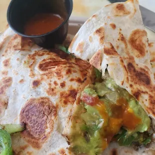 a quesadilla
