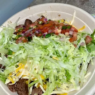 Carne asada Mexican Bowl