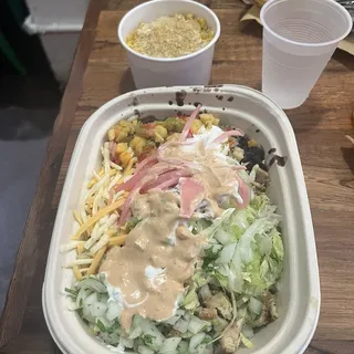 Chicken only Fajita Bowl