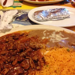 Chili Colorado &amp; lunch special #4