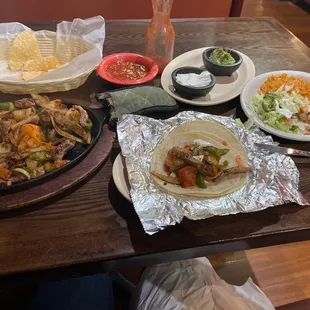 Steak and Shrimp Fajitas!!!! Super Fresh!