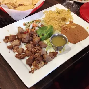 Pork &quot;carnitas.&quot;  Well, that&apos;s what one of my sister&apos;s guests had ordered, anyway.