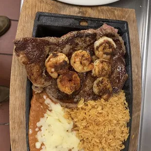 Ribeye El Jimador W 6 Shrimp