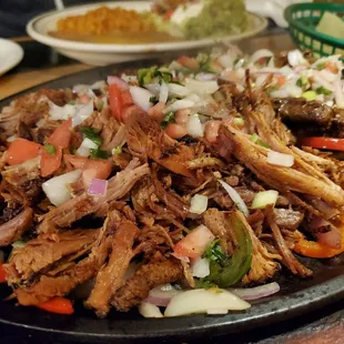 Fajita plate for 2