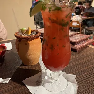 Strawberry mojito