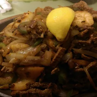 a plate of food