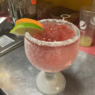 Pomegranate Margarita/Rocks / Icy