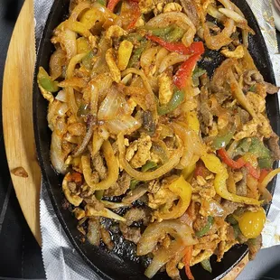 Steak &amp; Chicken Fajitas for Two